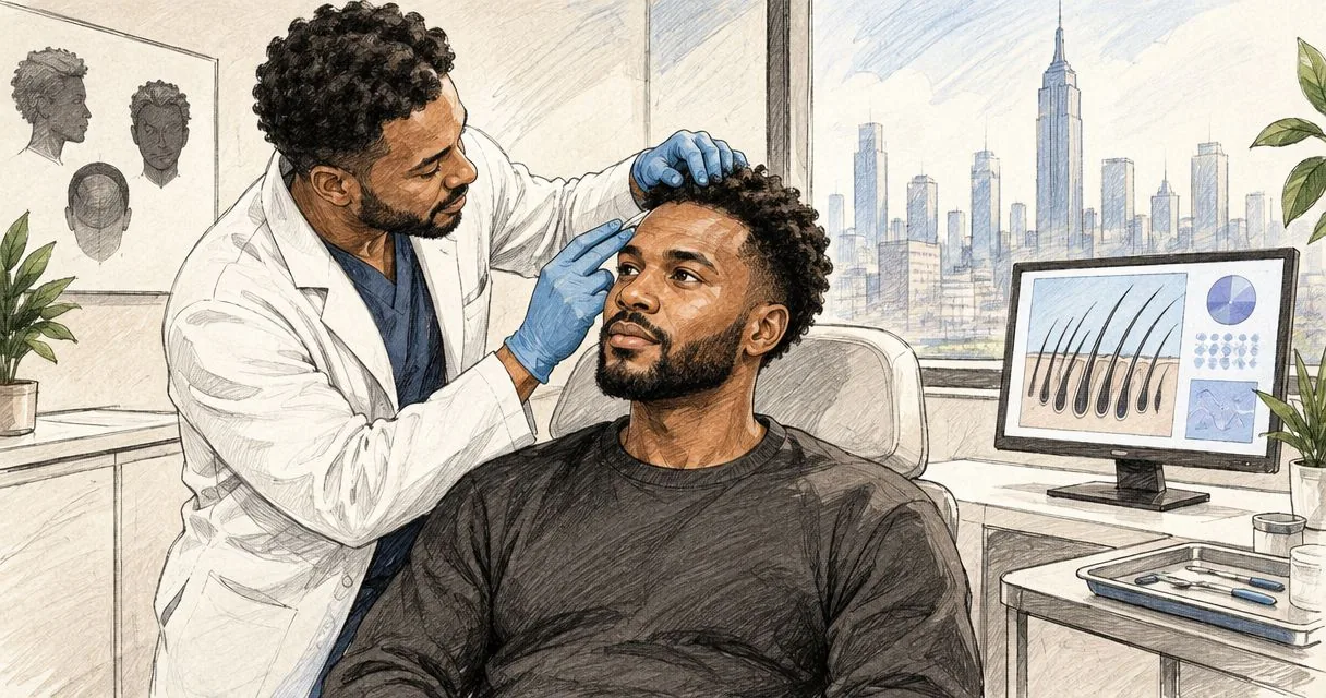Best hair transplant clinics for afro-textured hair in NYC in 2026